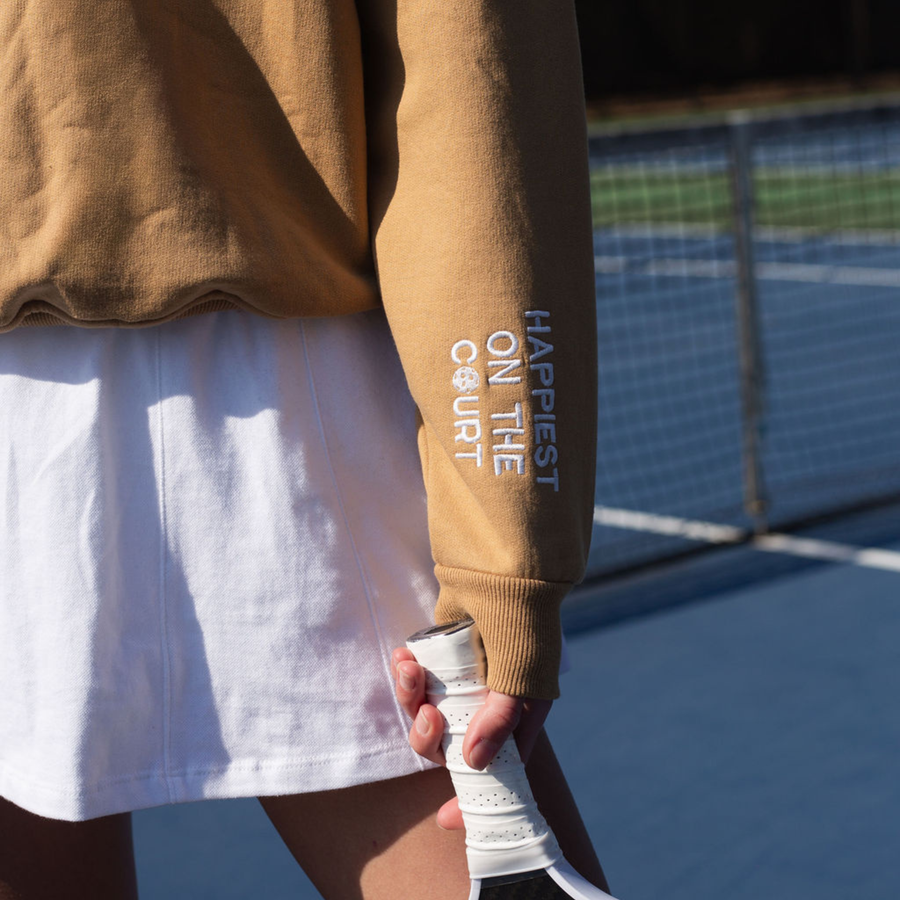 Cut to pair with a tennis skirt