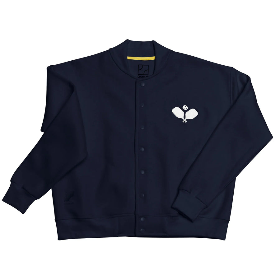 Ribbed neckline, cuffs and waistband