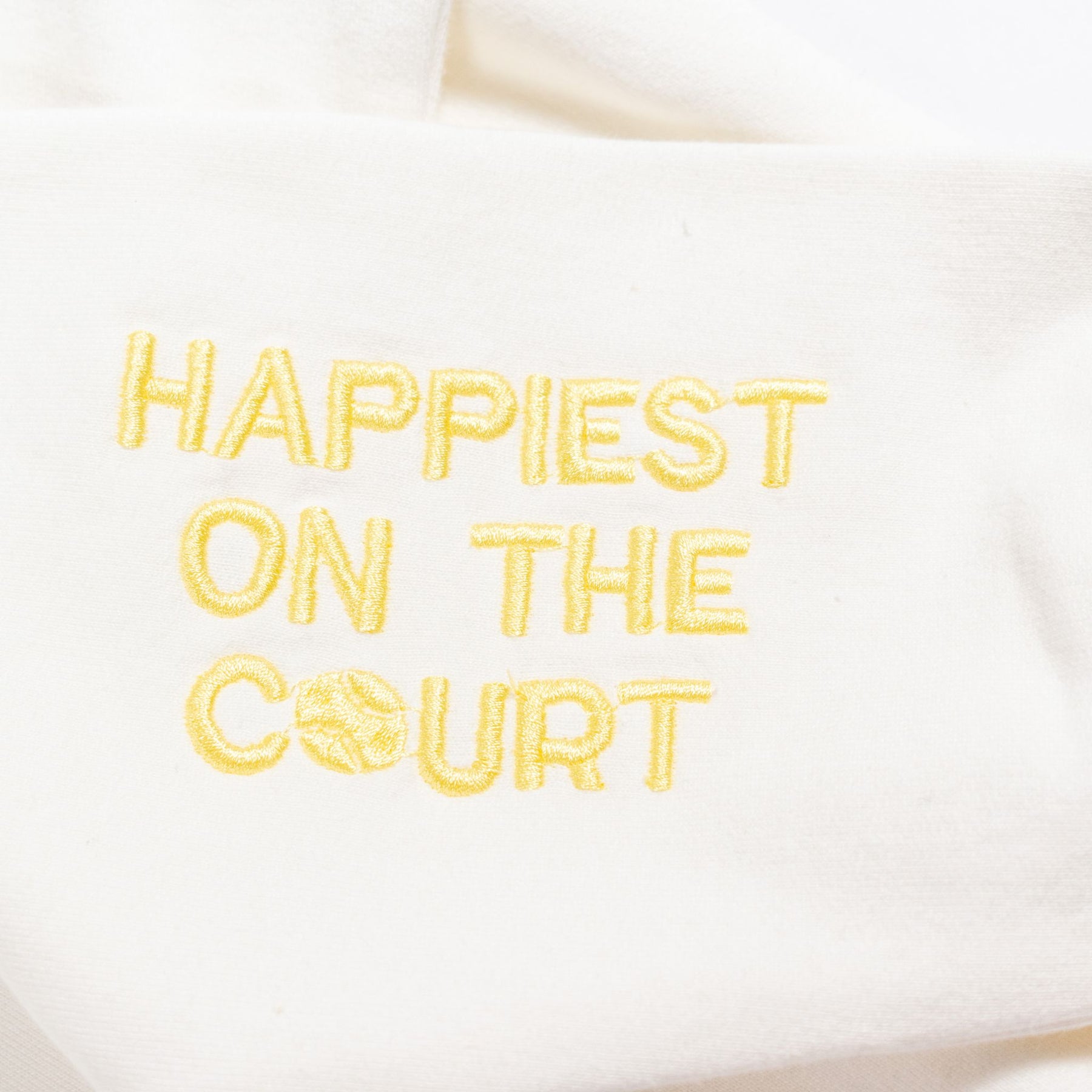 Happiest on the Court Quarter Zip Sweatshirt CourtLife Tennis Happiest on the Court Quarter Zip Sweatshirt CourtLife Tennis