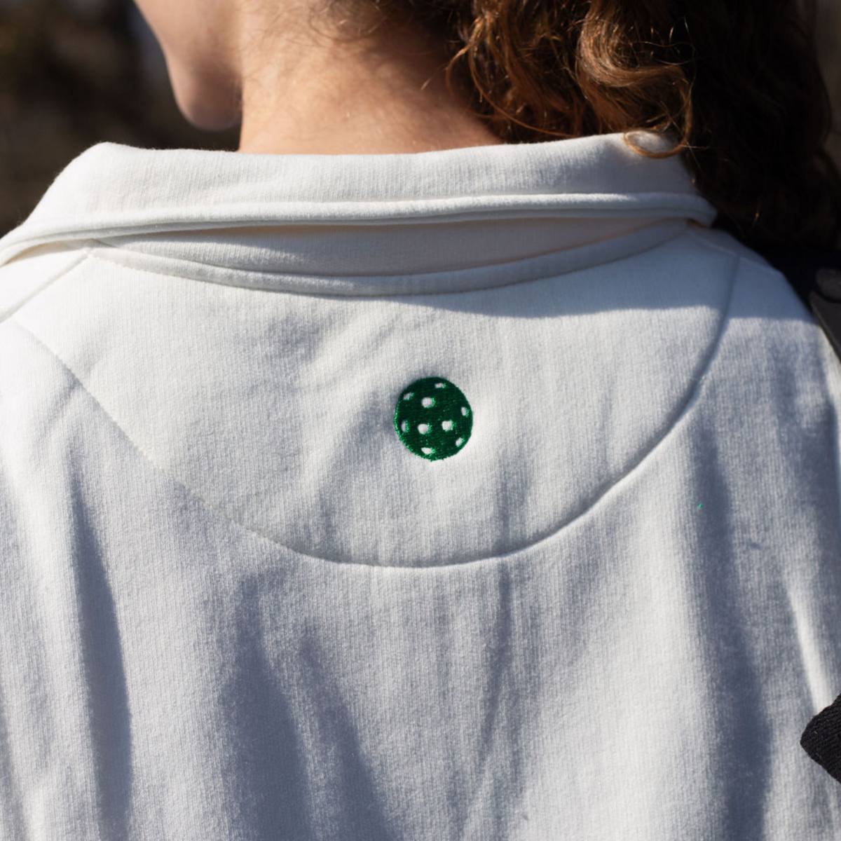 Happiest on the Court® Quarter Zip Pickleball Sweatshirt