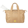 The GameChanger Sports Tote Bag for Tennis and Pickleball Camel - CourtLife tennis, golf, pickleball apparel, bags, and accessories for women