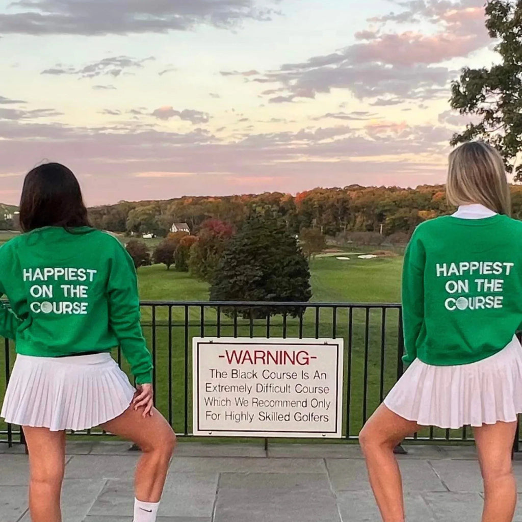 WAREHOUSE SALE - Happiest on the Course® Golf Sweatshirt