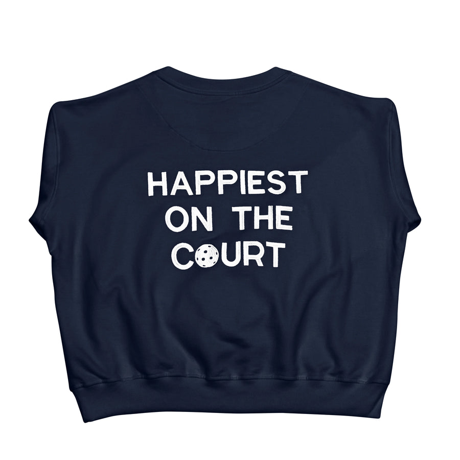 Ribbed neckline, cuffs and waistband