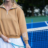 Happiest on the Court® Quarter Zip Tennis Sweatshirt