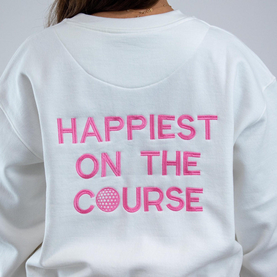 Signature Happiest embroidery
